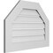 Ekena Millwork Octagonal Top Surface Mount PVC Gable Vent: Functional, w/ 3-1/2"W x 1"P Standard Frame, 30"W x 22"H GVPOT30X2201SF - alternate 4